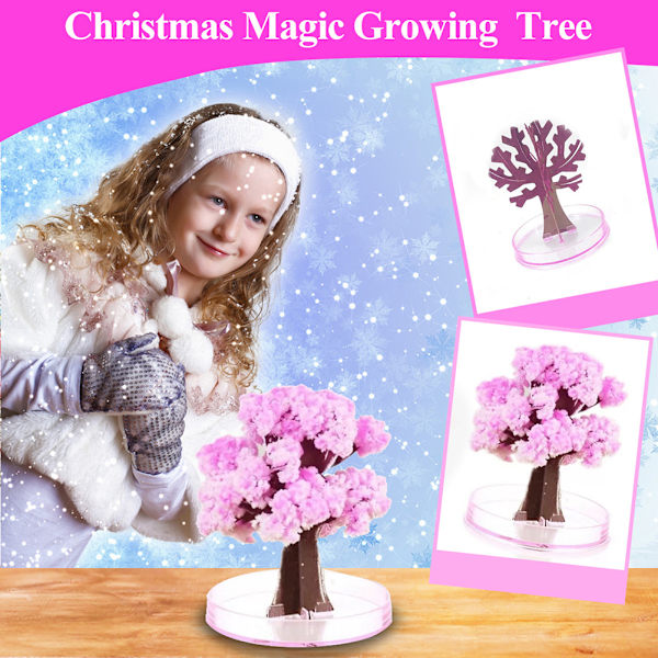 Magics Christmas Tree DIY Kit Med Söt Form Instereting Pedagogisk Festleksak Nyhet Present Till Girl Boy