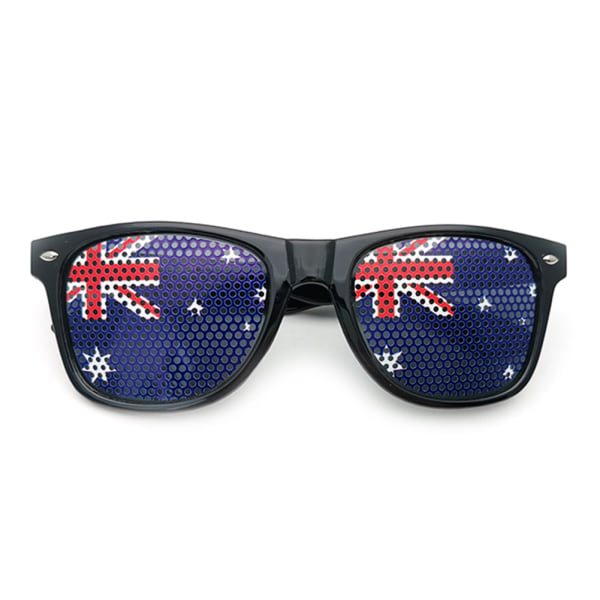 World Cup European Cup flagga klistermärke Personlig solglasögon dekoration Australia