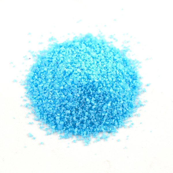 Självlysande sandfyllmedel Epoxiharts Hantverksfyllning Sand Färgglad målningsdekor Återvinning Landskapsarkitektur Sandpartiklar för gör-det-själv Blue
