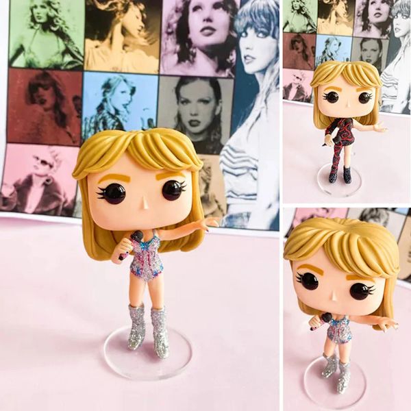 TS Eras Figurine Ornament Personlig hantverk Skrivbordsdekor Perfekt present till Swifties