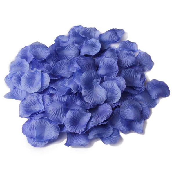 500st Simulering Silk Flower För Bröllop Dekor Valentine Party Rosenblad Cambridge Blue