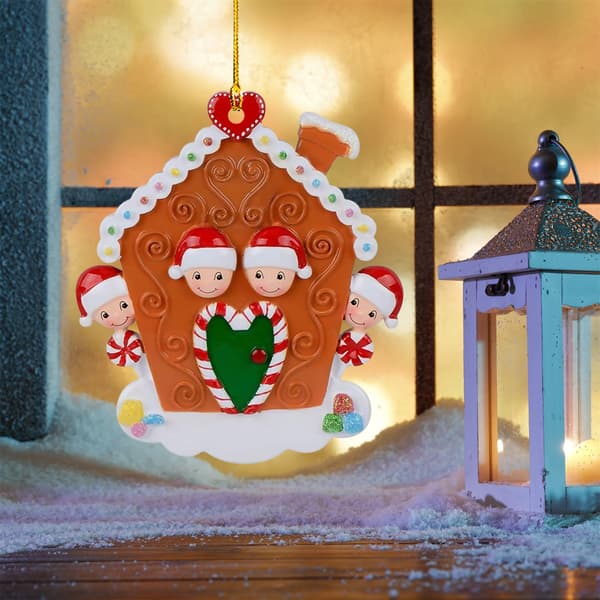 Söt trä Mini jul hus prydnader hänge barn presentleksaker för julfest dagis dekoration 1