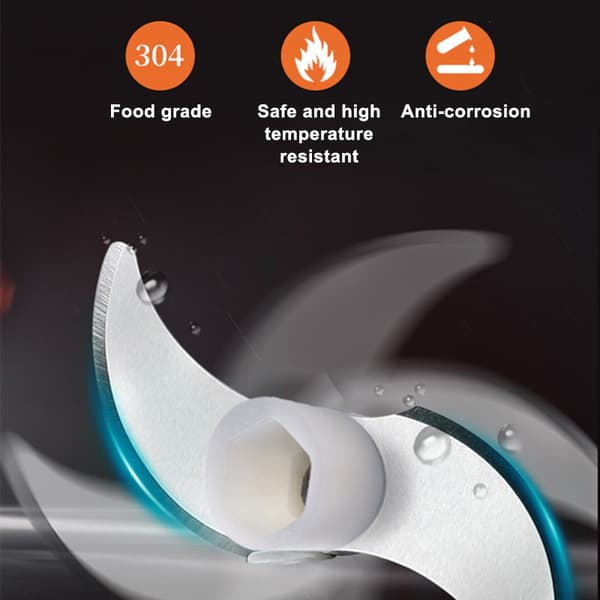 Trådlös Mini Elektrisk Vitlök Mat Hackare Ingefära Grönsakskross Cutter Mat Blender Processor 100ML
