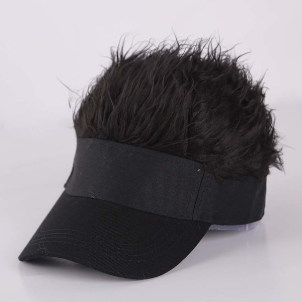 Höstens roliga peruk cap Unisex bärbar sporthatt för utomhusfiske Adjustable