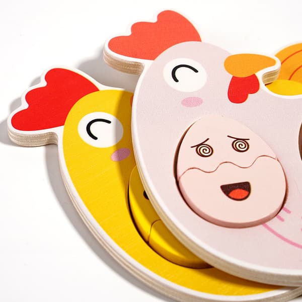 Eggs Expression Patchworks Toy Expression Recognition Pedagogisk leksak för huset 1PCS
