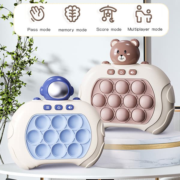 Bubble Sensory Toy Stress Relief Pocket Game Machine Pedagogisk dekompressionsleksak för barn Crab Green