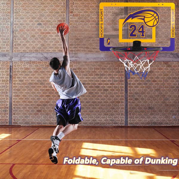 Inomhus Basket Hoop Set Barn Sportspel Leksaker för Barn Vuxna Mamba