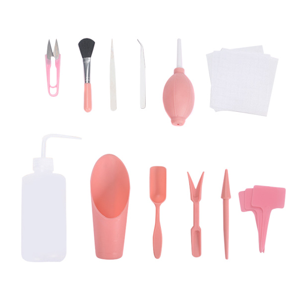 16/12/7 st Mini trädgårdshandverktygsset Suckulentväxter Plantering Bonsaiverktyg 7pcs Set