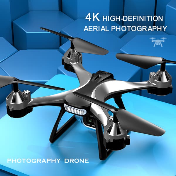 HD 4K-drönare-flygplan med huvudlöst läge Höjdhållare Quadcopters Kameraleksaker Födelsedagar Julpresent BL single camera 2B