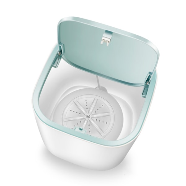 Mini Desktop Tvättmaskin Bärbar Tyst För Underkläder Strumpor Trosa Hemresa White