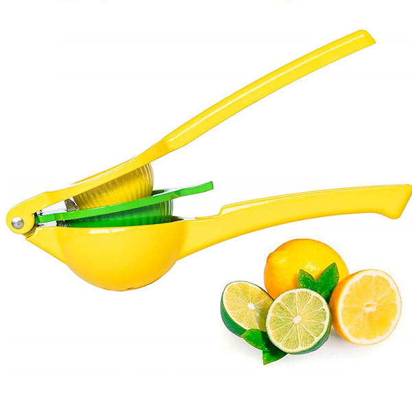 Dubbellagers aluminiumlegering citronpressare Premium Quality Manuell Citruspress Juicer Hushåll