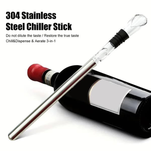 Kitchen Froze Wine Stick Förbättrande vinsmaker Cooling Wine Tool For Bar Single