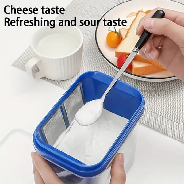 Hem Greker Yoghurt Sil Stor Kapacitet Mat Sil Cup Köksredskap White