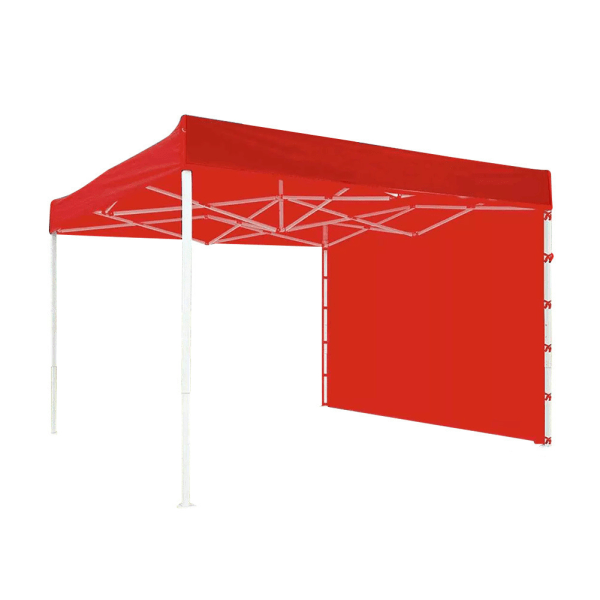 118"*79" hopfällbar markis Instant Solar Wall Outdoor Instant Markiser 1 pack Endast vägg Red