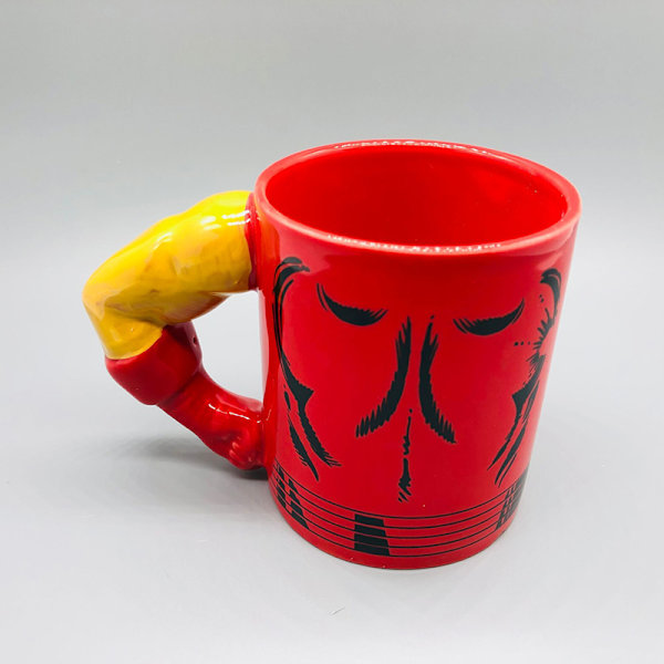 Super Hero Cup Keramik Beefcake Muskulös Design Kreativ Mugg 3D Tecknad Dricksmjölk Kaffekopp För Barn Fans Thor