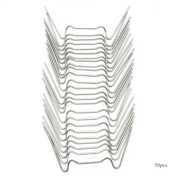 25/50 st W Typ/Z-typ Växthusklämmor Hållbara glasrutefästen Clips Växthusglasverktyg W 50pcs