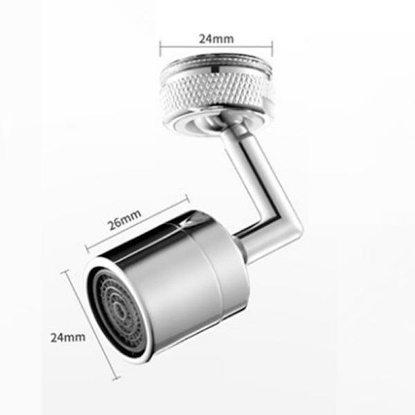 Vridbar universal Anti-stänk Handfat Kran Justerbar kranförlängare för hem kök badrum Enkel installation First Gear Stainless Steel Joint