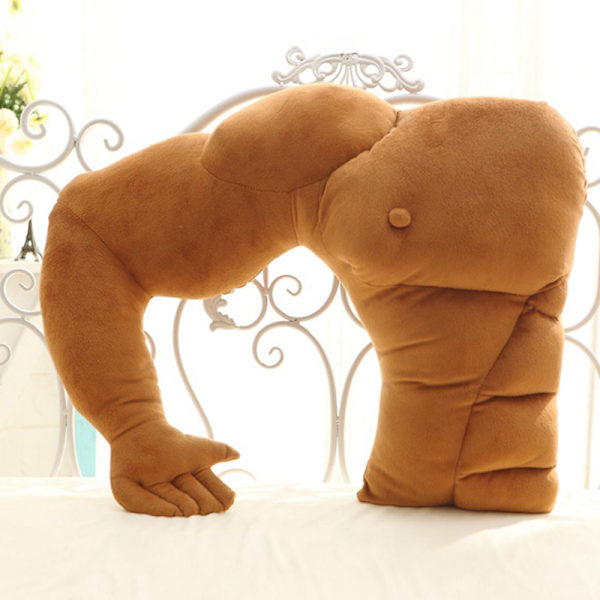 Sovkram Pojkvän Kudde Stor Muskulös Arm Uppstoppad Muscle Lovely For Home L