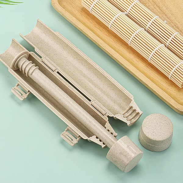 Plast Sushi Making Form Lätt Sushi Rolling Making Tool för Sushi Älskare White