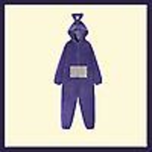 Unisex Teletubbies Kostymer Disi Onesies Lala Cosplay Pyjamas Vuxen Pyjamas Djur Sovkläder Jumpsuit Purple XL