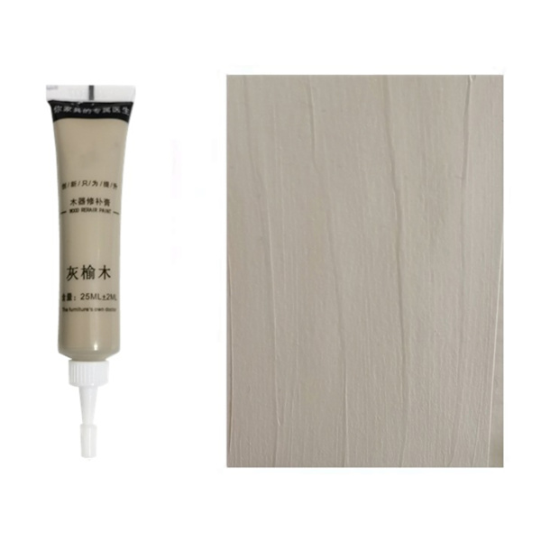 25g Träfärg Reparation Pasta Hål Återställande Lack Pasta För Garderob Skrivbord gray elm