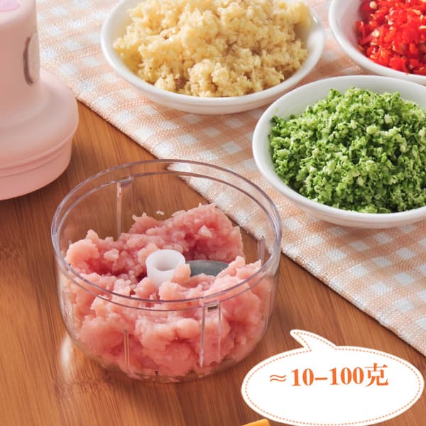Trådlös Mini Elektrisk Vitlök Mat Hackare Ingefära Grönsakskross Cutter Mat Blender Processor 250ml