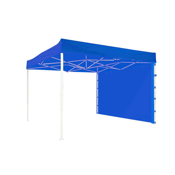 118"*79" hopfällbar markis Instant Solar Wall Outdoor Instant Markiser 1 pack Endast vägg Blue
