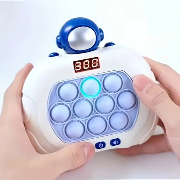 LED-skärm Press-typ Board Toy Drop-resistens Minnesfunktion Leksaksplatta för pojkar Flickor Space
