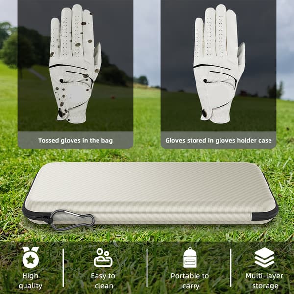 Golfs case med handskformare, Universal Golfs handskhållare förvaringsbox Purple