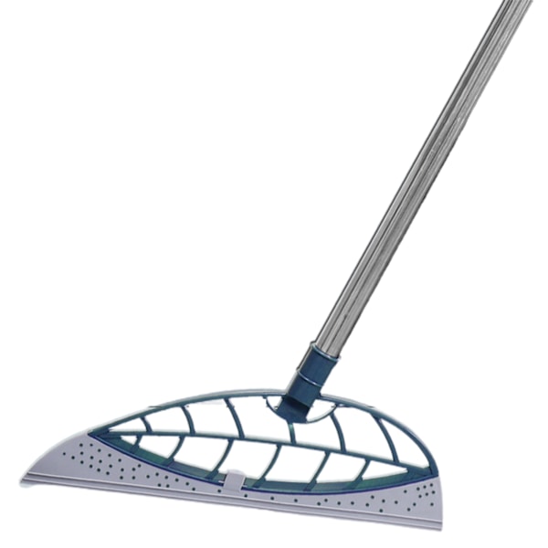 Multifunktionell Magic Broom Infällbar golvsopare för fönsterputs av glas Blue