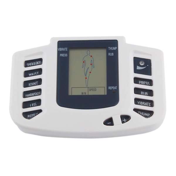 Elektrisk stimulator Muskelmassager Tofflor Elektrodkuddar Kroppsavslappning Puls tiotals Akupunkturterapi Digital maskin