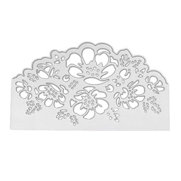 Kolstål Skärverktyg Pappersskärning Stencil Präglingsverktyg För DIY Scrapbooking Fotoalbum Papper Silver