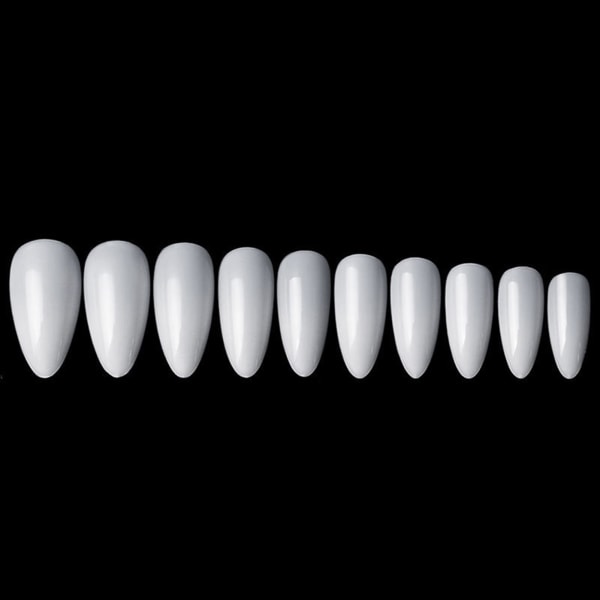 500 bitar Balett Nageltips Bit Set Mode Enkel Mjuk Nagellapp För Kvinnor Kvinna Gj0433 22