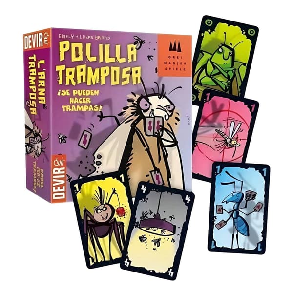 Devir La Polilla Tramposa Brettspill (BGPOLI) [Spansk språk] Moth