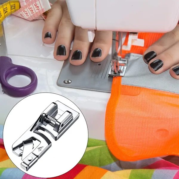 6 st Hushållssymaskinfötter Lätt att använda sömnadstillbehör för klädsömnad 6pcs