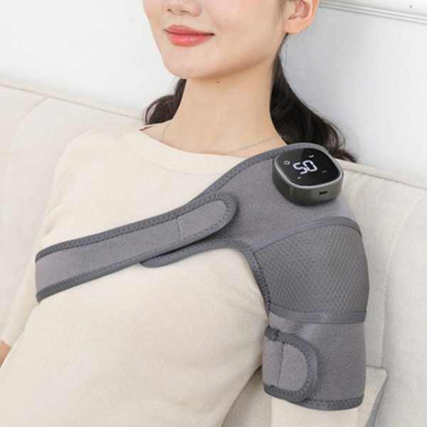 Digital Display Knä Massager Matta Multi Mode Justerbar Massage Device för ledsmärta 2PCS