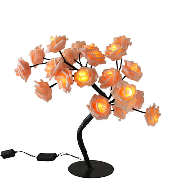 Bonsai Tree Light Tree LED Flower Rose Light Justerbara grenar för rumsdekoration och present Multicolour US