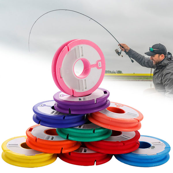 Fish Line Winding Board Spool Connector Lätt fiskelina Organizer Hållare Fisketillbehör connector 1pcs