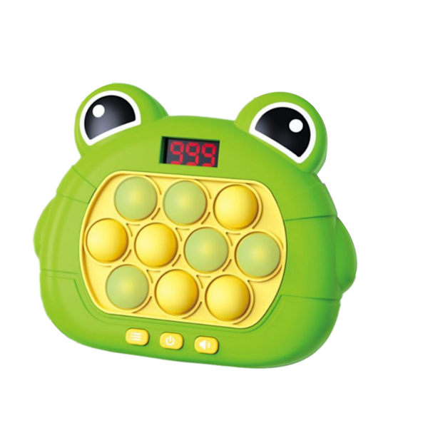 LED-skärm Press-typ Board Toy Drop-resistens Minnesfunktion Leksaksplatta för pojkar Flickor Little Frog