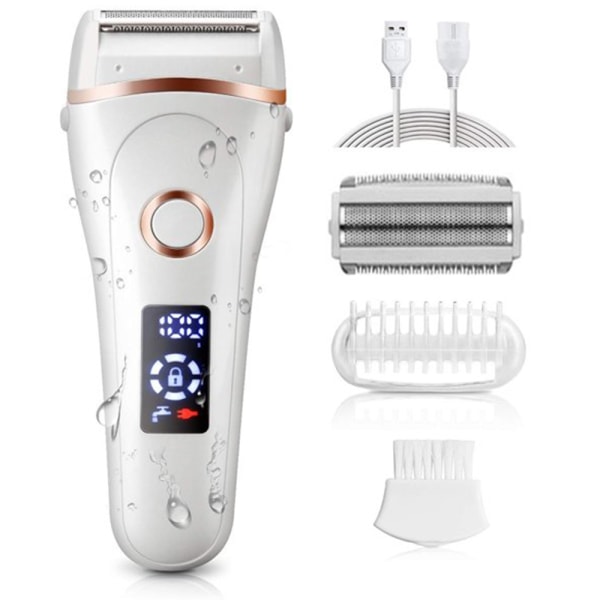 Professionell hårtrimmer Elektrisk rakkniv, elektrisk rakapparat för kvinnor  med digital display 2827 | Fyndiq