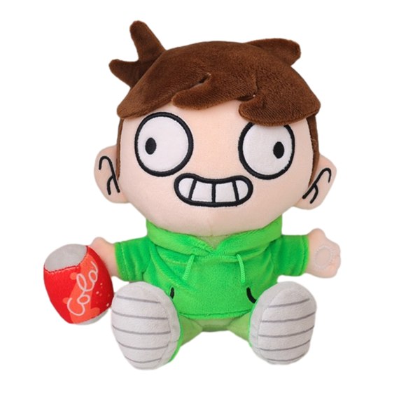 Cool Eddsworld Makeship Plyschleksak Mjuk Bekväm PP Bomull Kramdocka För Barn Pojke Flicka 140g