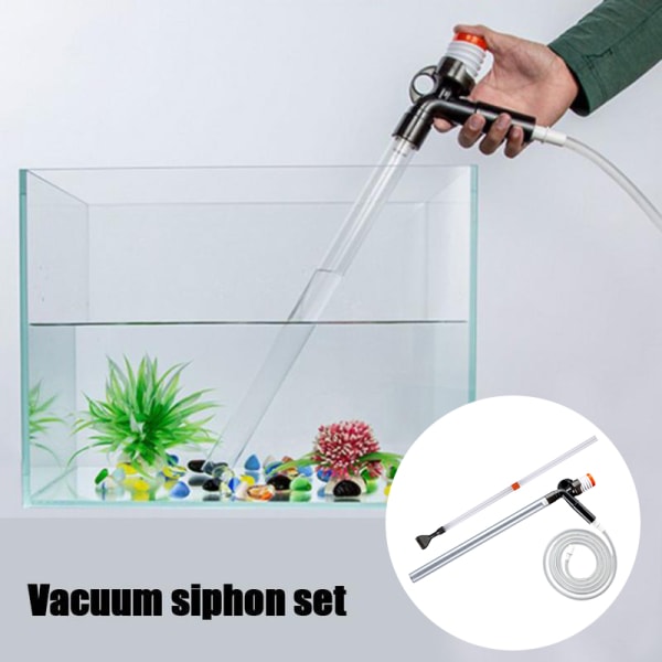Aquarium Fish Tank Manual Siphon Water Change Sand Washing Device Cleaning Tool