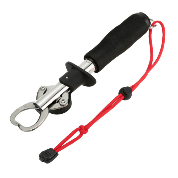 Fish Clamp Control Rostfritt stål Fishing Lip Grip Hållare Grabber Tång Med Vikt Skala Verktyg With Scale