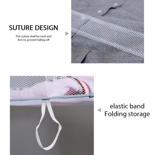 Multi Layers Torknät Högkvalitativ polyester Snabbtorkande Mesh Hängnät för kläder Large