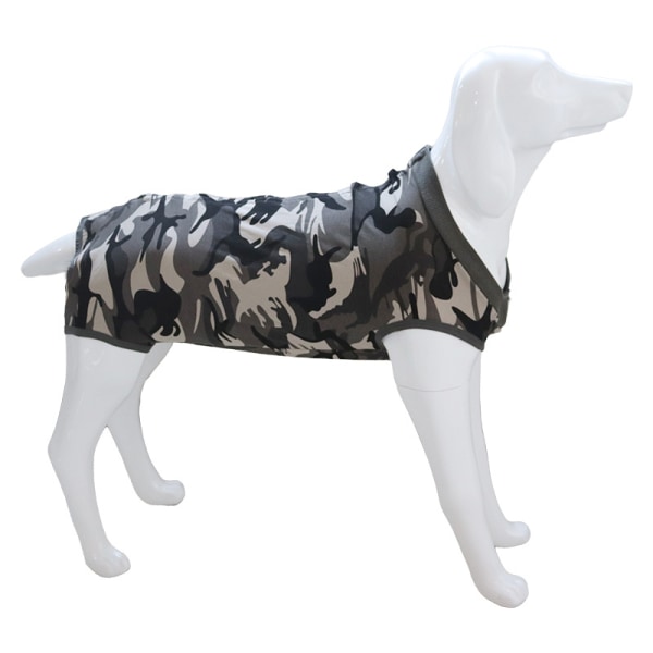 Kirurgi återhämtningsdräkt Anti slickande sår Husdjursvård Kläder efter operation Kläder Djurtillbehör för hund Stripe XS