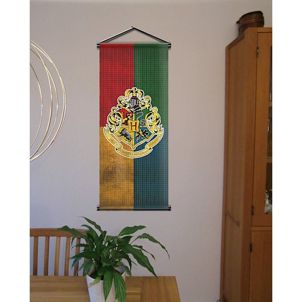 Spot Partihandel Harry Potter Pläd Hängande Flagga Fan Flagga Inomhus Scene Bar Dekorativ Flagga Multicolour H0041 With Flagpole