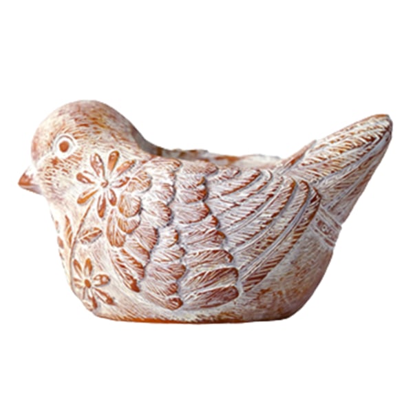 Djurform Vas Prydnad Blomma Trädgårdsdekoration Utomhus Yard Dekoration Pigeon