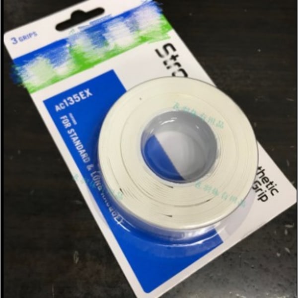 Yonex AC102EX AC135EX Super Grip Badmintongrepp 1 Styck Kan Wrap 3 Grip Äkta White