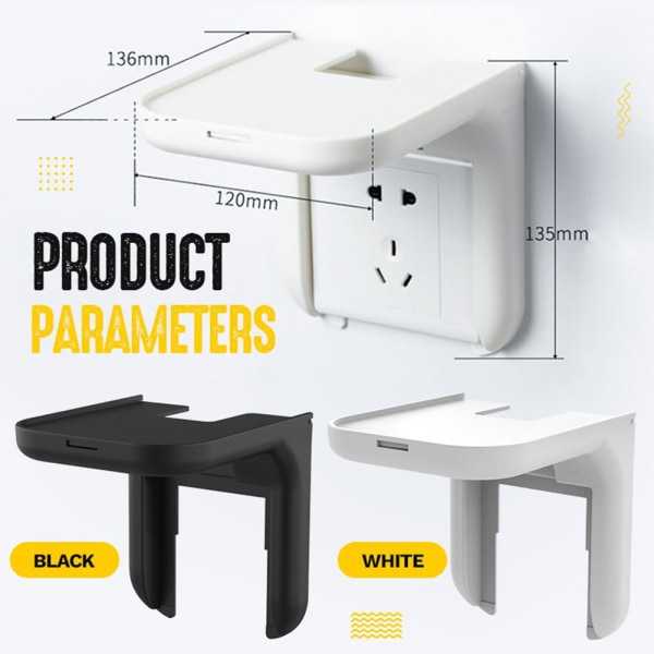 Multifunktionell projektor Set-Top Box Ingen borrning av hål Hushållsmateriel Single Socket
