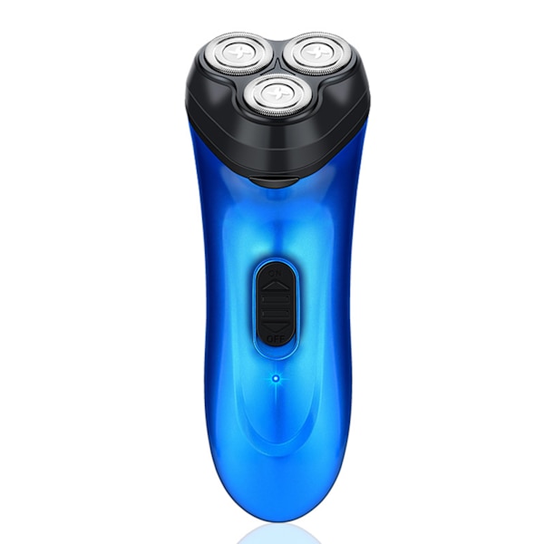 Trippelhuvud elektrisk rakapparat för män Multi-purpose snabb kroppstrimmer för hemresor Blue